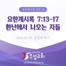 29. 요한계시록 7:13-17 환난에서 나오는 자들 이미지