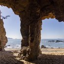 바다와하얀등대 이미지