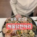 [닭한마리포차] 광주 신가동 맛집 광산구 4단 조개찜