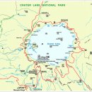 《噴火口湖》 Crater Lake in Oregon USA 이미지