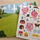 명작 스티커북｜집콕놀이 추천, 아기돼지 삼형제 후기(2,900원)