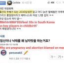 출산의 주체가 되는 2030 남성에게 왜 임신이나 낙태의 책임을 묻는거죠? 이미지