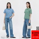 2026년 KW 042 쿨 스트라이프 반팔 (자수) / Free / 150장 / 아소트 이미지