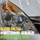 기아현대모터스 | 이천 JS모터스 기아 카니발 헤드라이트 외형복원