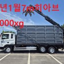 19년1월 메가트럭5톤3축 히아브12000xg일체형집게차7m,자동덥게장착 최저가 판매 이미지