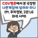 빛나리텔레콤 | CGV평촌에서 본 극장판 《나쁜계집애:달려라 하니》(ft.주차정보, 2관 L6좌석 시야)