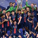 챔피언스리그 결승전 PSG 인터밀란 대파 - PSG 창단 첫 챔스 우승, 이강인도 챔스 우승컵 번쩍~
