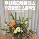 플로리스트(취미반) | 부산플라워클래스 카라플로리스트학원 꽃바구니제작 원데이클래스 후기