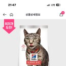 우리 고양이 사료 이걸로 바꿨는데 너무 맛있나봐.. 이미지