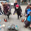 국제신포시장에서 '캔 크러시 챌린지(Can Cruch Challenge)' 캠페인을 하다 이미지