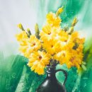 물빛 수채화 화실 이미지