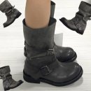 더스티(DUSTY) | 네거티브쓰리 슬라우치 미들 부츠 더스티 그레이 230 실착 후기 Slouchy middle Boots_Dusty Grey