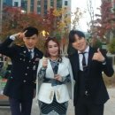 경찰가수 송준, 과천 자이아파트 핼러윈축제에서 탈북가수 최금실, 팝페라가수 강동철, 신계용 과천시장, 우윤화 과천시의회 부의장 등 이미지