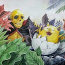 영원한미소&황금박쥐미술만화 이미지