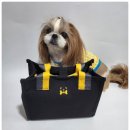 몽크닉 | 강아지산책가방 수납공간 넉넉해요