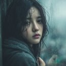 AI Midjourney/비오는 날의 그녀 이미지