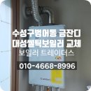 대성하이츠빌라 앞 | 수성구 범어동 금잔디 빌라, 구형 롯데기공보일러에서 대성쎌틱보일러 DNB 13S FO로의 교체 작업