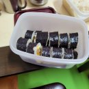 김밥과 부치기 이미지