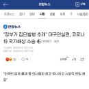 "정부가 집단발병 초래" 대구안실련, 코로나19 국가배상 소송 이미지