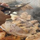 장안돌판삼겹살 | 수원 맛집 | 수원 삼겹살 맛집 [물레방아가든], 돌판에 구워 먹는 묵은지 삼겹살 후기 (야장 느낌 최고)