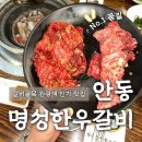 안동한우갈비 | 안동 갈비골목 맛집 안동명성한우갈비 다녀왔어요 솔직후기 추천메뉴 주차