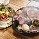 씨유(CU)수영비스타점 | 부산 민락동 맛집 조개옥칼국수 수영직영점 | 물총칼국수 보쌈 점심특선