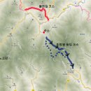 중산 정상의 가을하늘 이미지