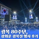 세종태왕(세종태권도왕) | 815 광화문 광복절 행사, 국민임명식, 공연 즐기고 온 후기