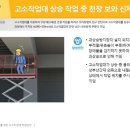 크레인/고소작업대 안전관리 기준 준수철저 요청 이미지