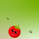 [팬아트 폰 배경화면] 엽토마토와 통기타🍅❤️ 이미지