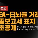 【230627】[탐사보도] IAEA-日 뇌물 거래용 최종보고서 표지 최초공개(IAEA-Japan final report cover fo 이미지