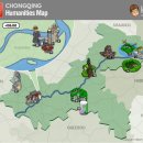 석림3교 | China - Chongqing Map / 중국 충칭 (중경) 지도