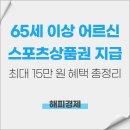 송악문화스포츠센터 체력단련장 | 65세 이상 어르신 스포츠상품권 지급 최대 15만 원 혜택 총정리