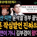 이번 총선 지면 윤석열 정부 끝난다! 한동훈 작심발언 진짜의미! / 이낙연이 가니 김부겸이 왔다! 이미지