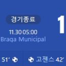 [23/24 UEFA Champions League C조 5R] SC 브라가 vs 1. FC 우니온 베를린 골장면.gif 이미지