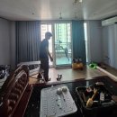 한걸음인력사무소 | 대구 아파트 편백나무 인테리어, 루바시공 후기
