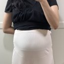 와이드픽 | 추천] 테무(Temu) 내돈내산 가성비 임산부 OOTD! 블랙 브이넥 탱크탑 & 베이지 와이드 레그 팬츠 솔직 후기