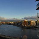 Yaletown-멋진 바다 뷰의 1 bedroom + Den 아파트 (furnished) + parking lot 이미지