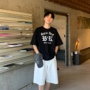 버커루 theB 25SS 캡슐 컬렉션 남자 여름 반팔티 버뮤다 팬츠 코디