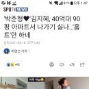 박준형 김지혜, 40억대 90평 아파트서 나가기 싫나…'홈트'만 하네 이미지