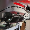GT43 V8 패키지 정품 GT63 머플러팁 교체작업 이미지