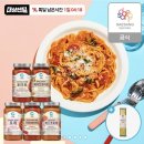 청정원 스파게티소스 600g 3병+면 500g 7,060원 이미지