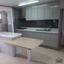 24평주방인테리어 아일랜드 식탁이 이쁜 화명동 그린숲속아파트 시공후기.