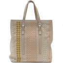 BOTTEGAVENETA(보테가 베네타) 156684 인트레치아토 래더 장식 버킷 토트백 이미지