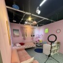 후리지아 미니꽃 케이크 만들기 | 성안길 데이트 청주 성안길 이색카페 3번출구 케이크 만들기 체험 후기