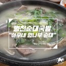 엄나무 국밥 | 병천 순대국밥거리 맛집 추천 &#34;아우내엄나무순대&#34; 후기
