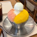 맘빙수 | 송파 미스틱래빗｜생망고 빙수 생복숭아 빙수 후기, 맛도 가격도 만족!