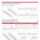 CASE CONVEYOR CHAINS D600, D600TAB, D1400, D1400TAB 이미지