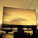 황금빛 노을 이미지