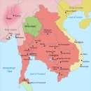 강가의 작은도시 이미지